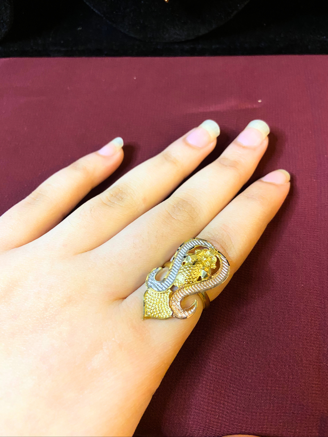 Heavy Choker Antique Jewellery Set | Rose Gold & Silver Plating