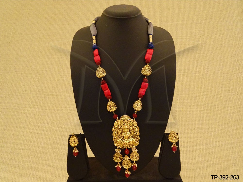 Laxmi Ji Stylo Temple Pendant