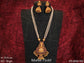 Laxmi Pendant Temple Jewelry Designer Long Temple Pendant Set