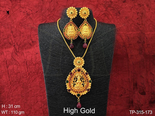 lakshmi ji paan base temple pendant