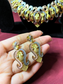 Heavy Choker Antique Jewellery Set | Rose Gold & Silver Plating