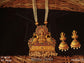 Heavy Style Laxmi Designer Temple Pendant Set