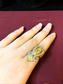 Heavy Choker Antique Jewellery Set | Rose Gold & Silver Plating