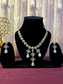 Elegant AD Jewellery Set | Gold Plated Necklace with Earrings