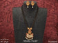 Designer Temple Jewelry Laxmi Pendant Long Pendant Set