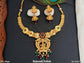 Beautiful Fancy Style Rajwadi Polish Design Party Wear Necklace Set