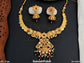 Beautiful Rajwadi Polish Fancy Style Short Necklace Set