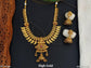 Temple Jewellery Full Stone High Gold Polish Necklace Set