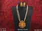 Clustered Pearl Designer Laxmi Temple Jewelry Fancy Style Party wear Long Pendant Set