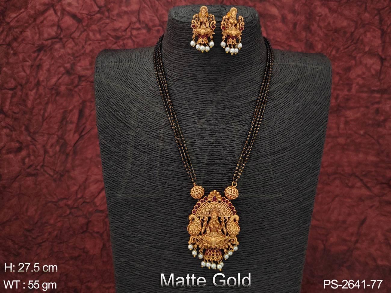 Temple Jewellery Pendant Sets