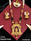 Rajwadi Polish Fancy Design Temple Pendant Set