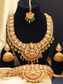 Temple Jewellery South Indian Bridal Set with Gold Plating | Traditional Wedding Collection